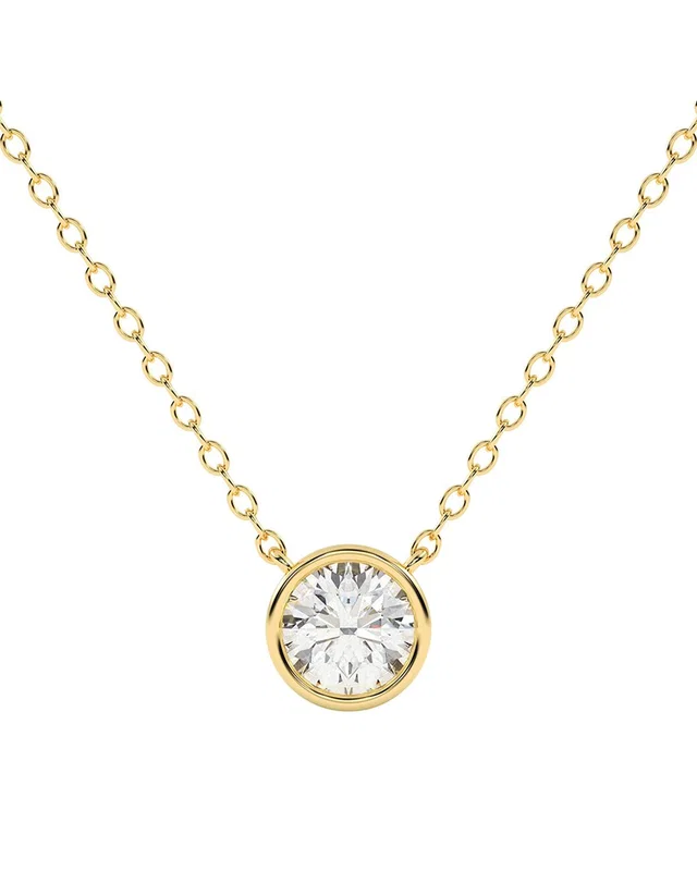 Lab Grown Diamonds 14K 0.25 ct. tw. Lab-Grown Diamond Necklace, image 1 of 1 from Gilt
