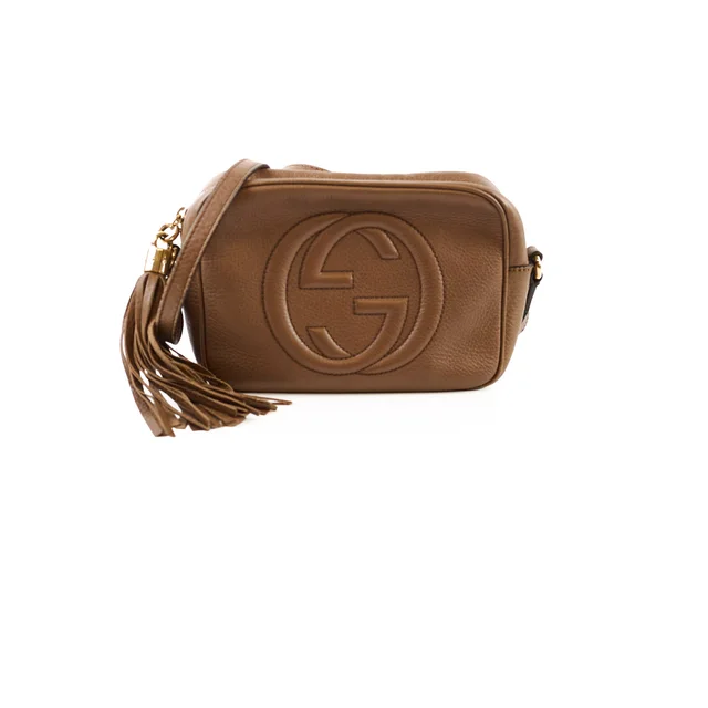 Gucci Soho Disco Bag Brown in Brown Calfskin from The Purse Affair