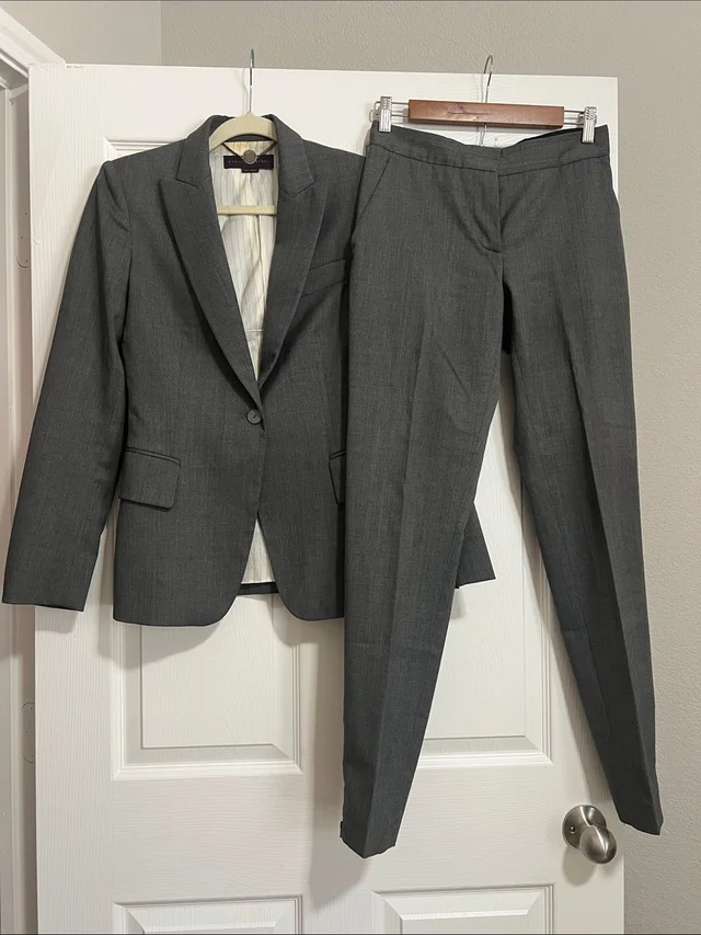 Stella McCartney Charcoal Gray Women's Blazer & Pants Suit in gray from Poshmark