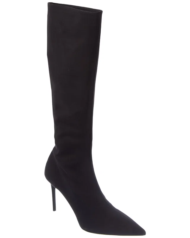 Prada 85 Canvas Stretch Knit Boot, image 1 of 1 from Rue La La