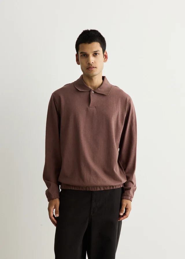 Norse Projects Sylane Relaxed Light Pile Jersey Polo from Incu, photo 1 of 1