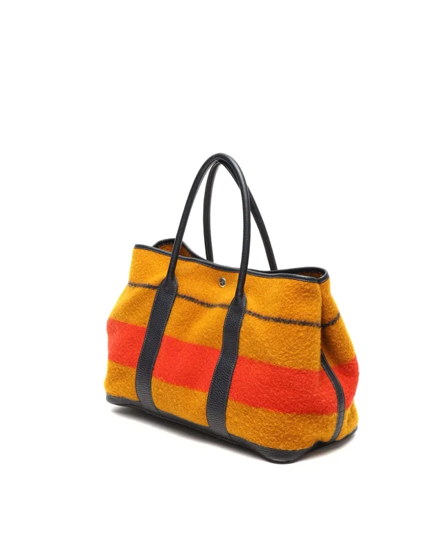 Hermès Rocabar Garden Party 36 Bag in Wool from A Retro Tale, photo 2 of 10