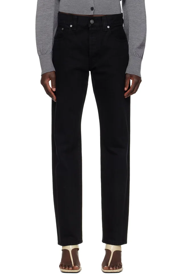 Black Callum Jeans, image 1 of 1 from SSENSE