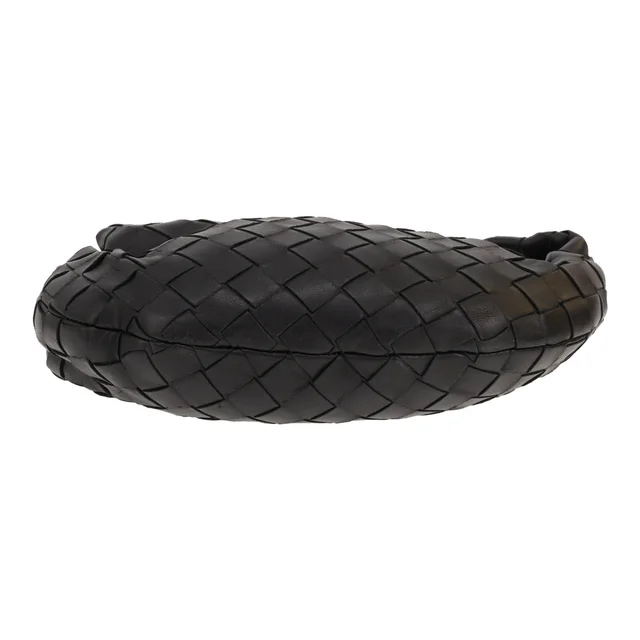 Bottega Veneta Mini Jodie handbag in Noir intrecciato leather in Black Woven leather from Collector Square, photo 2 of 4