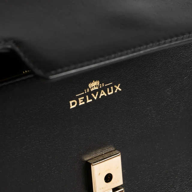 Delvaux Black Souple Calf Tempête GM Bag in Black Calfskin from Labellov, photo 7 of 8
