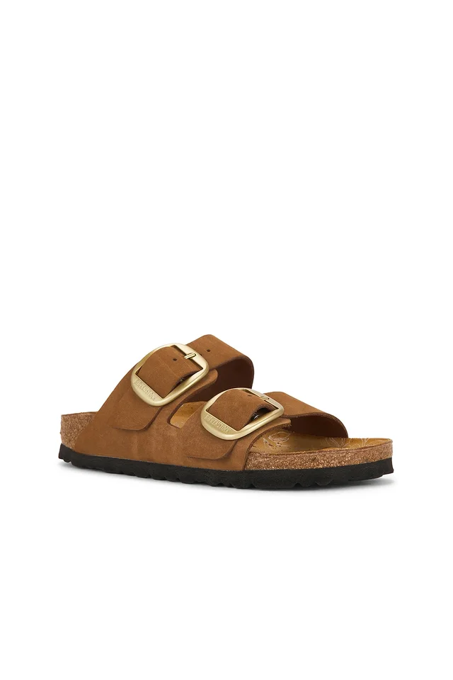 BIRKENSTOCK Arizona Big Buckle Sandal in Mink, photo 2 of 5 from REVOLVE (Canada)