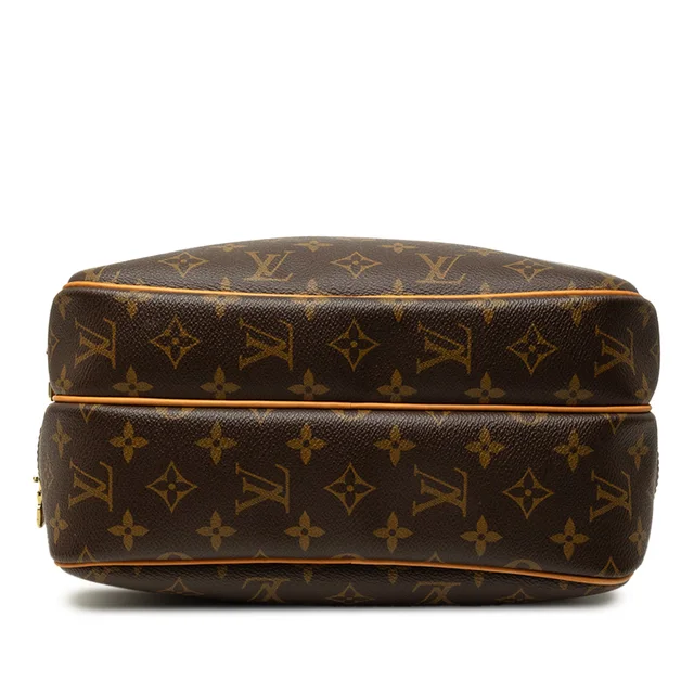 Brown Louis Vuitton Monogram Reporter PM Crossbody Bag in Brown Coated canvas from Designer Revival, photo 2 of 2