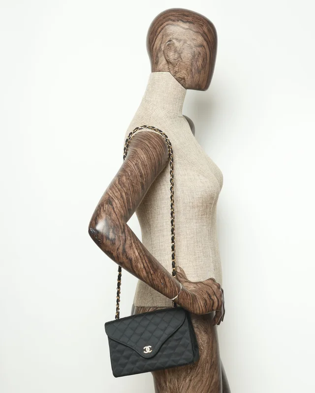 Chanel Classic Small Flap Bag in Satin from A Retro Tale, photo 12 of 12