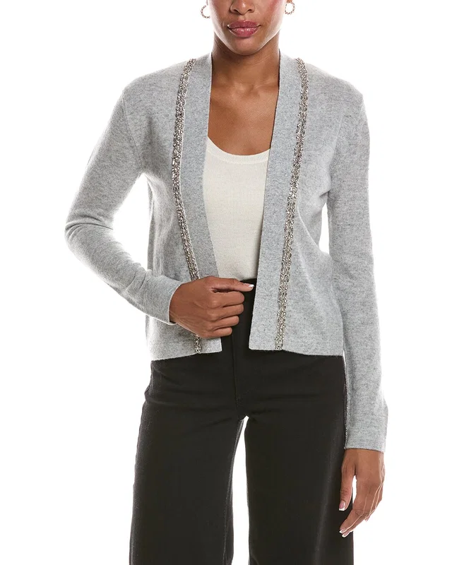 InCashmere Wool & Cashmere-Blend Cardigan, image 1 of 1 from Gilt