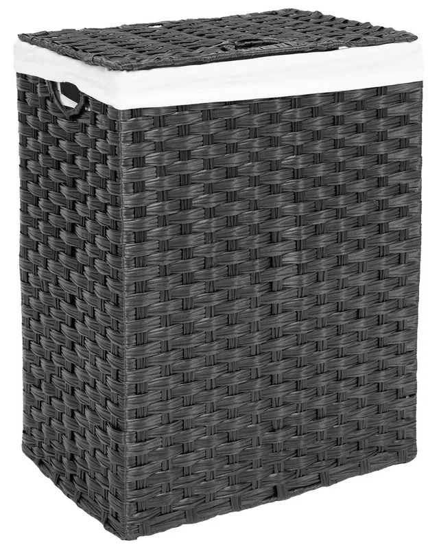 Seville Classics Handwoven Rectangular Laundry Hamper, image 1 of 1 from Rue La La