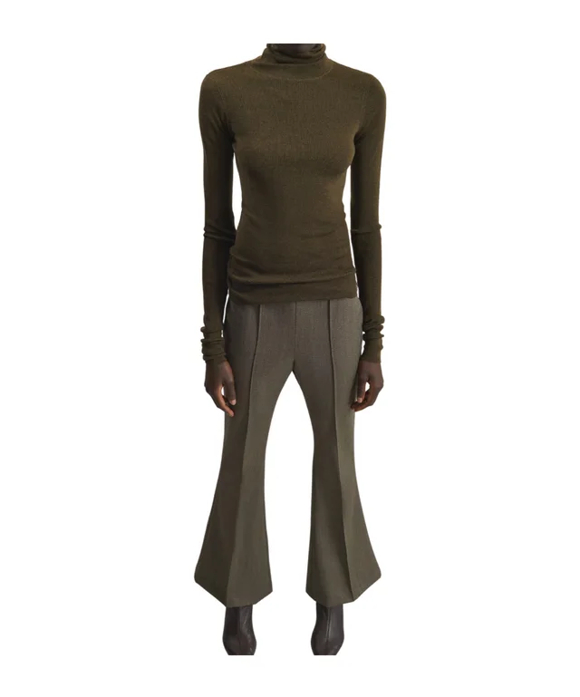 The Frankie Shop Flared casual trousers, photo 2 of 3 from SENSER