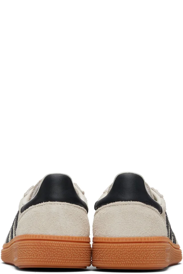 adidas Originals Taupe Handball Spezial Sneakers, photo 2 of 5 from SSENSE