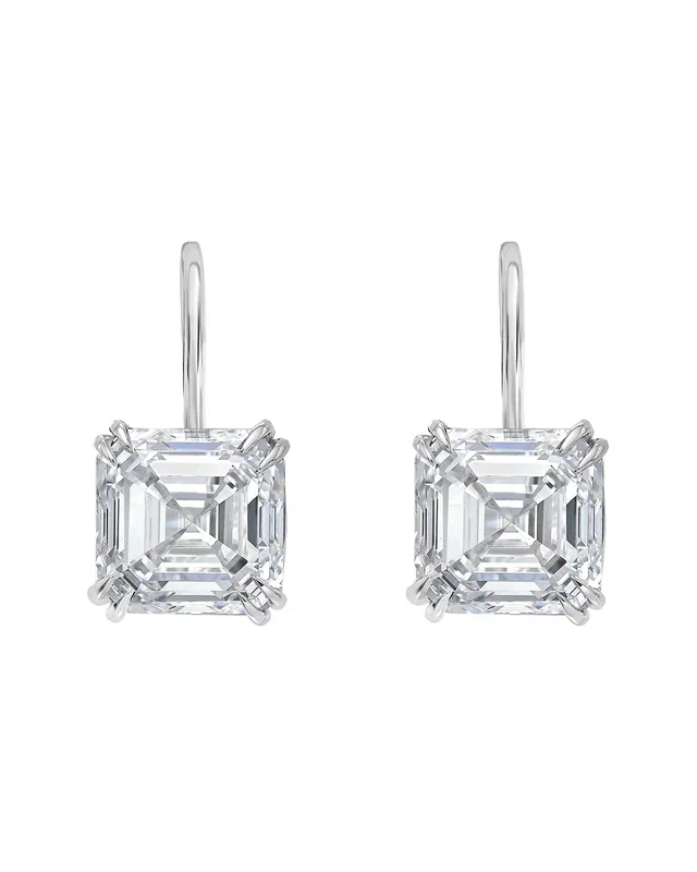 Diana M Lab Grown Diamonds Diana M. 14K 6.00 ct. tw. Lab-Grown Diamond Hanging Earrings, image 1 of 1 from Rue La La