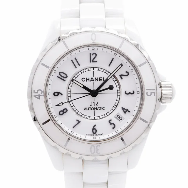 Chanel J12 White Dial Watch in White Ceramic from The Reluxe