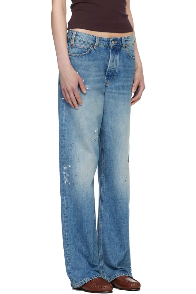 JEANERICA Blue Virgo Jeans, photo 2 of 4 from SSENSE