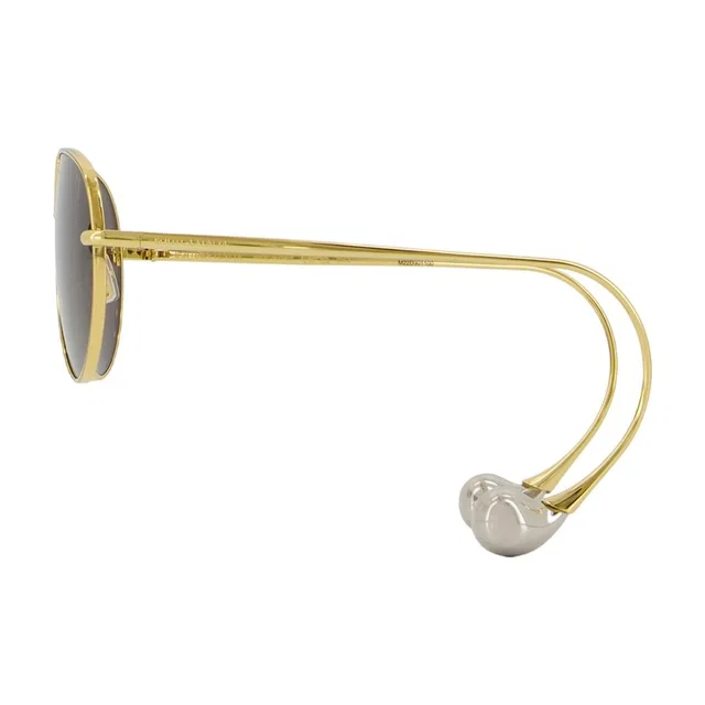 Bottega Veneta Bv1437s-001 Sunglasses — Gold Metal in Gold from HEWI