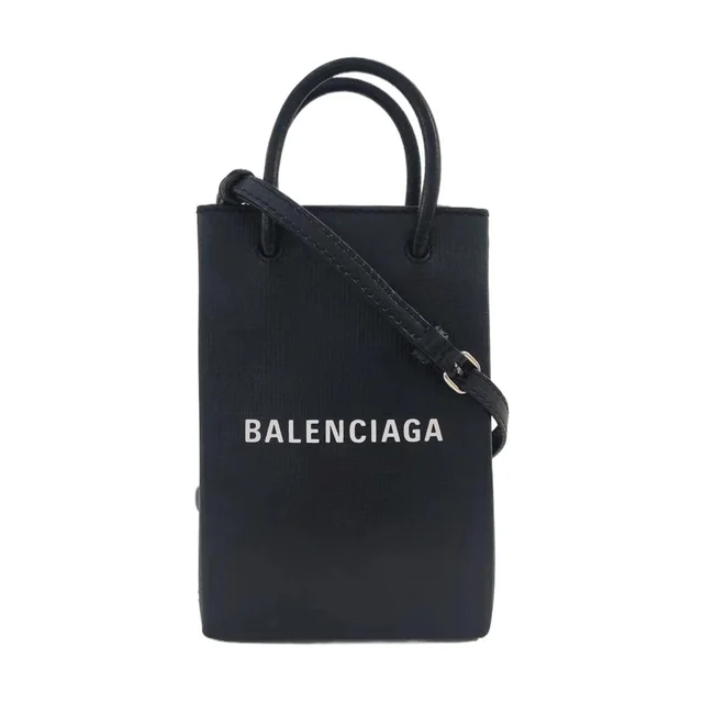 Balenciaga Phone Bag in black Leather from Grailed