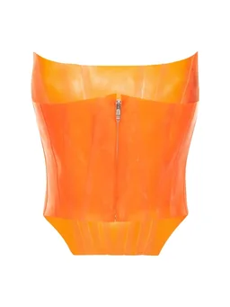 Giuseppe Di Morabito Bustier with straight neckline in 100% Elastane, photo 5 of 5 from LUISAVIAROMA