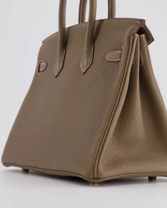 HOT* Hermès Birkin Retourne 25 Bag in Taupe Togo leather from Sellier, photo 11 of 22