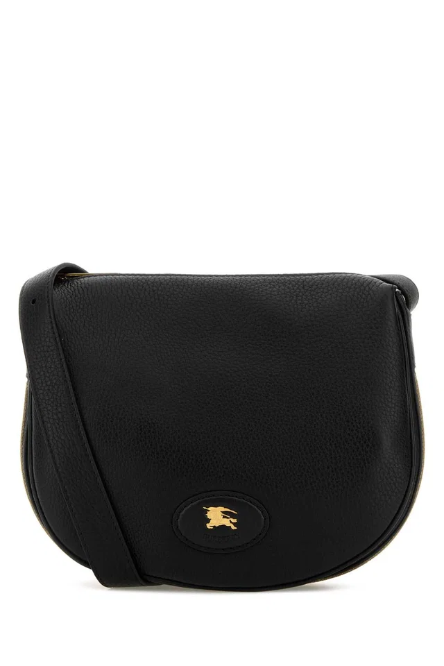 Burberry Tavistock Crossbody Bag — Black in Black Calfskin from HEWI