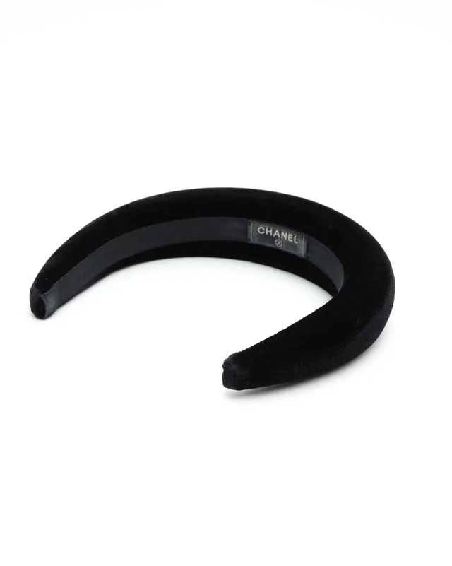 Chanel Velour Headband from A Retro Tale, photo 2 of 5