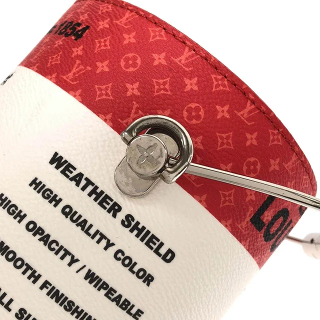 LV Paint Can Coated Canvas Bag in Red Canvas from LuxUness, photo 4 of 9