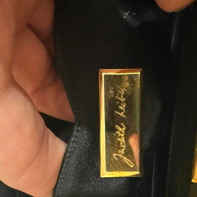 Judith Leiber Women's Bag - Black in black from Depop, photo 4 of 5