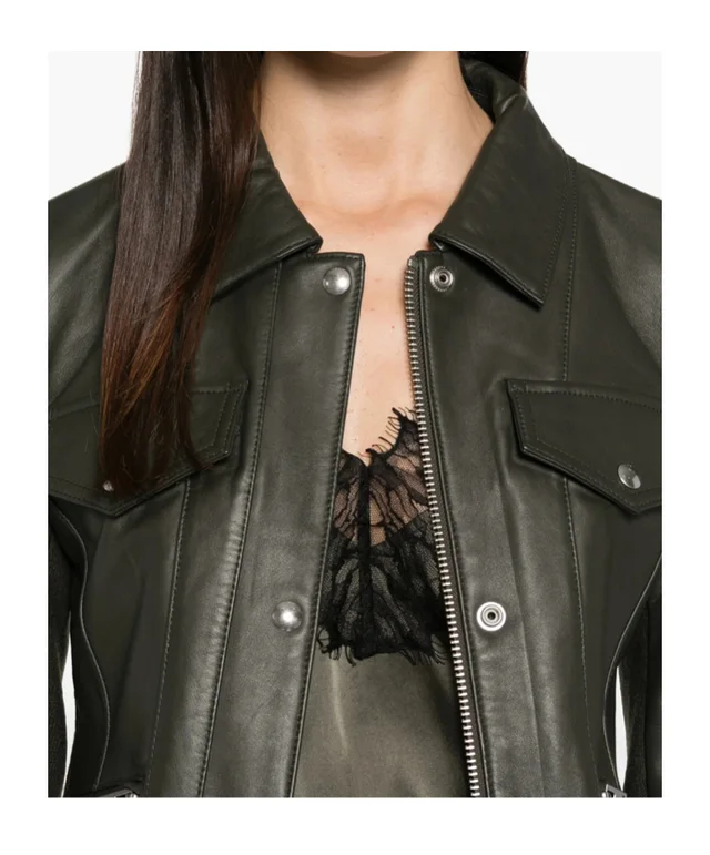 Iro Long-sleeved leather jacket, photo 4 of 4 from SENSER