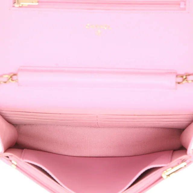 Chanel ‘Wallet on Chain’ shoulder bag in Pink Caviar leather from Collector Square, photo 4 of 4