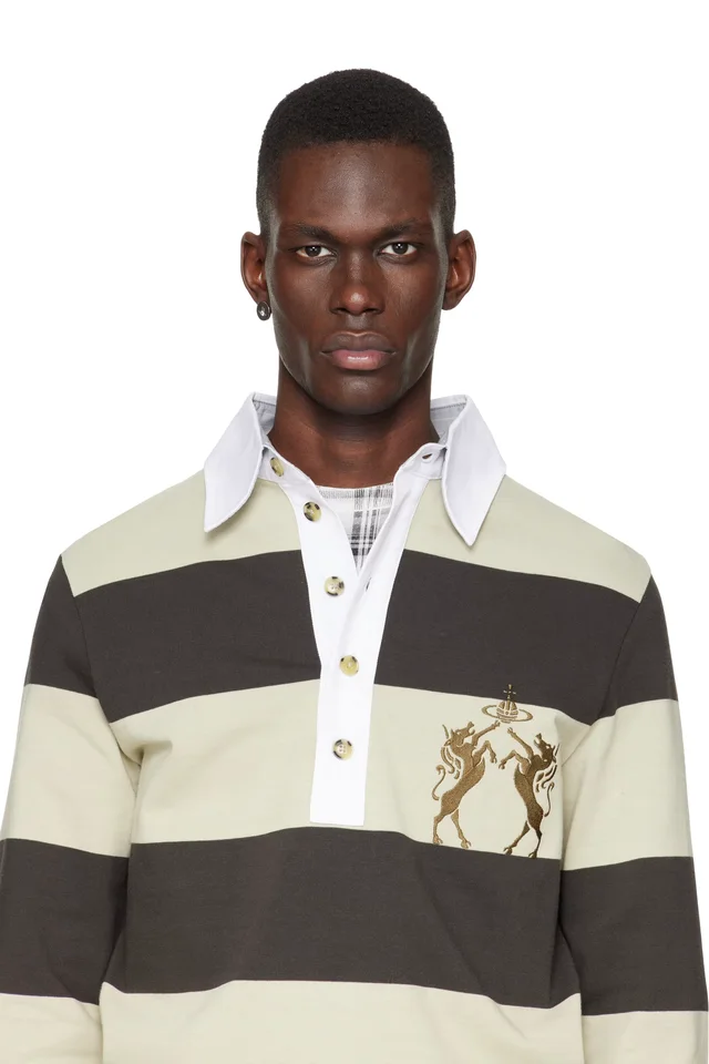Vivienne Westwood Man Lewis Stud Single Earring, photo 3 of 3 from SSENSE