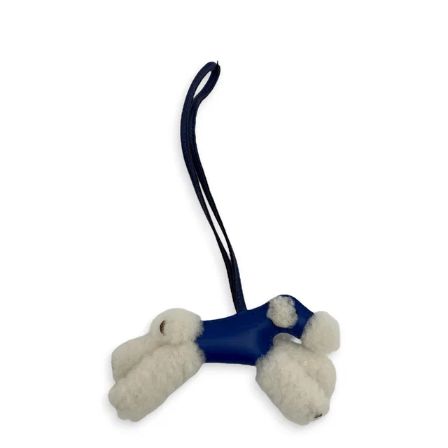 Hermès Budy Blue in Lambskin in Blue Lambskin from Luxury Promise