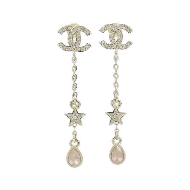 Chanel Earrings Gold in Gold from The Reluxe