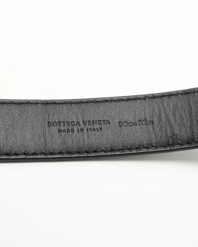 Bottega Veneta Leather Belt, Size 80 in Leather from A Retro Tale, photo 3 of 4