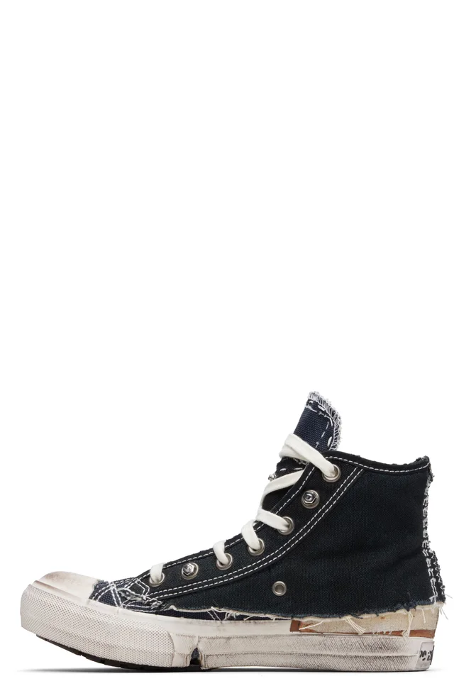 Maison Margiela Black Loved To Death Sneakers, photo 3 of 5 from SSENSE