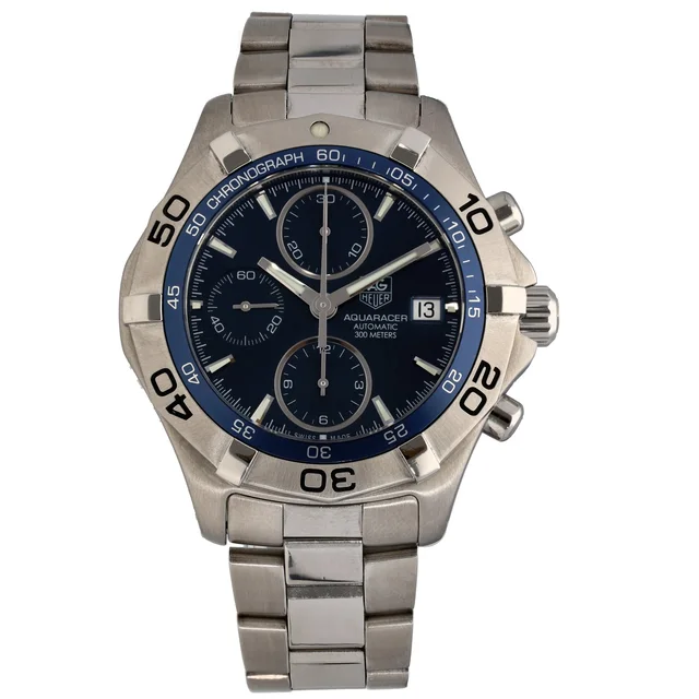 TAG Heuer Aquaracer CAF2112 41mm Stainless Steel Watch from H&T