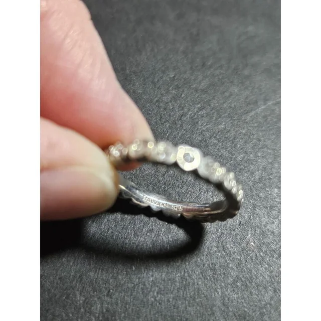 Coach Sterling Silver Heart Ring Size 6 in silver|gray from Poshmark, photo 7 of 9
