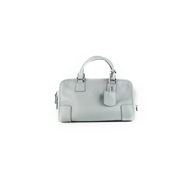 Loewe Shoulder Bag Dust Blue in Blue Leather from The Purse Affair
