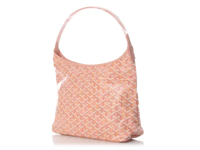 Goyard LE Rose Bohème Hobo in Pink Coated canvas from Ann's Fabulous Finds, photo 4 of 10