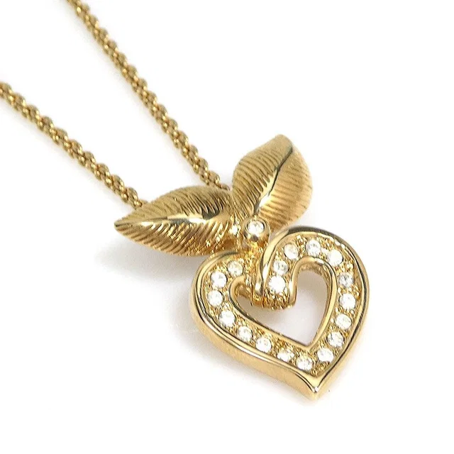 Dior Christian Necklace Gold in Gold from The Reluxe