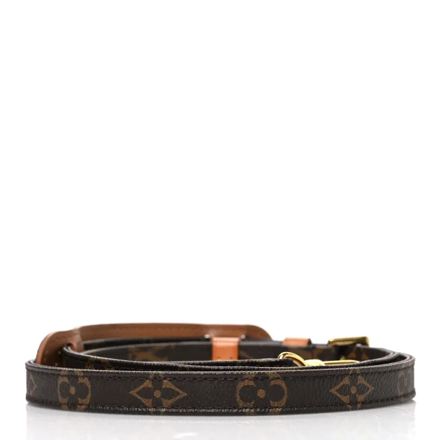 Louis Vuitton Monogram 16mm Adjustable Shoulder Strap in Canvas from FASHIONPHILE, photo 2 of 3