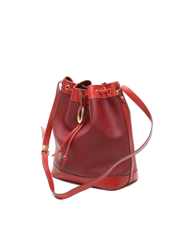 Dior Drawstring Bucket Bag in Canvas from A Retro Tale, photo 2 of 13