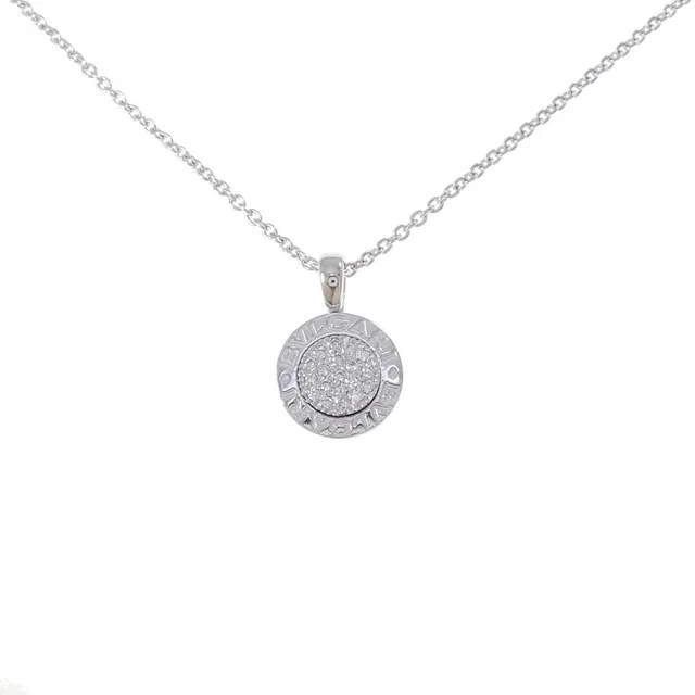 Bvlgari 750 White Gold Diamond Necklace in White from LuxUness
