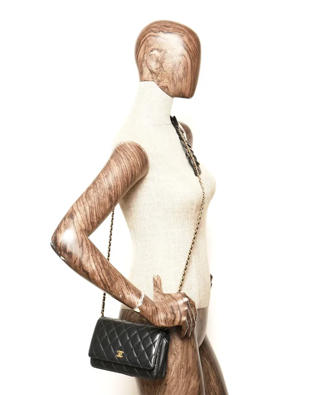 Chanel Wallet on Chain Bag in Lambskin from A Retro Tale, photo 8 of 9