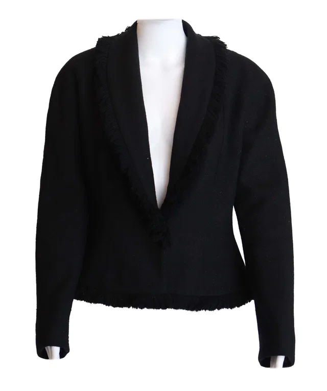 Dior Shawl Wool Bar Jacket in Wool from Luxury Promise