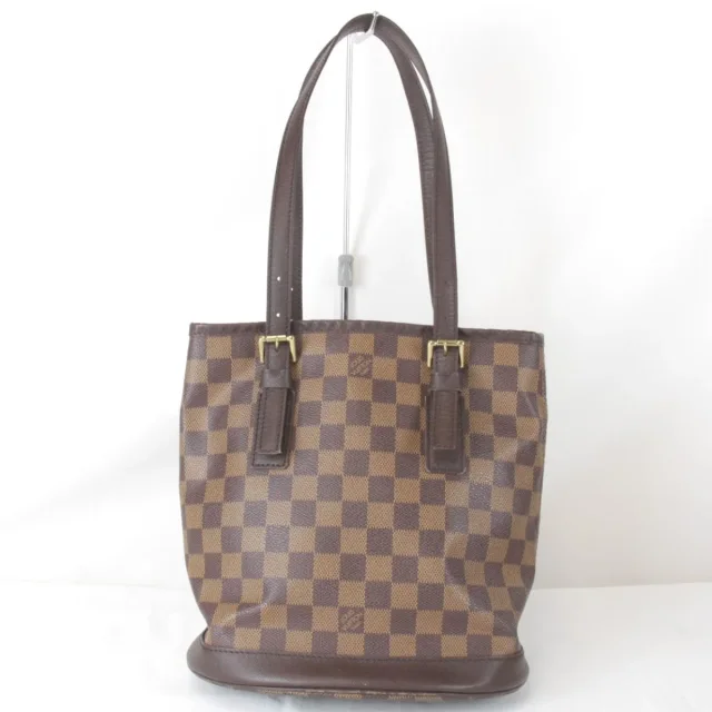Louis Vuitton Marais Damier Shoulder Bag in Brown Canvas from LuxUness, photo 2 of 9