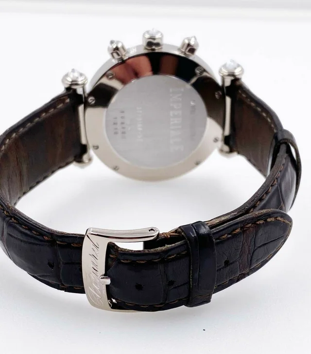 Imperiale 1215 37 / 3168-52 Chocolate Diamonds MOP 18K White Gold | Chopard | Buy at in Brown from Truefacet