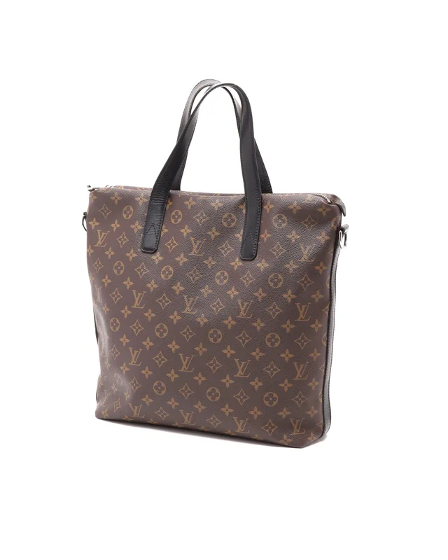 Louis Vuitton Macassar Davis Tote Bag in Canvas from A Retro Tale, photo 2 of 9