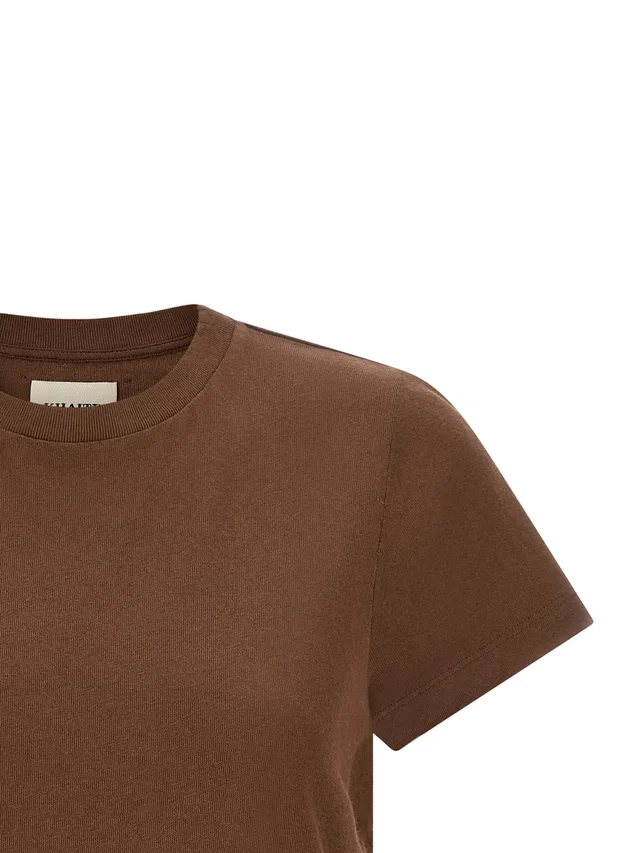 Khaite Emmylou Crewneck T-Shirt, photo 3 of 9 from SENSER