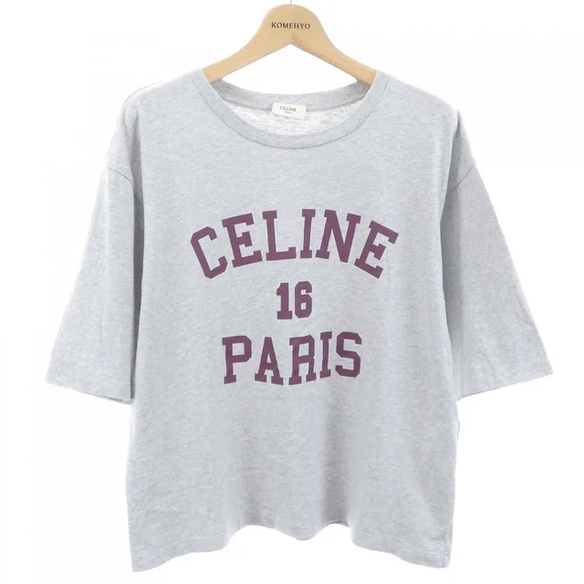 Celine T-Shirt Gray in Grey from The Reluxe