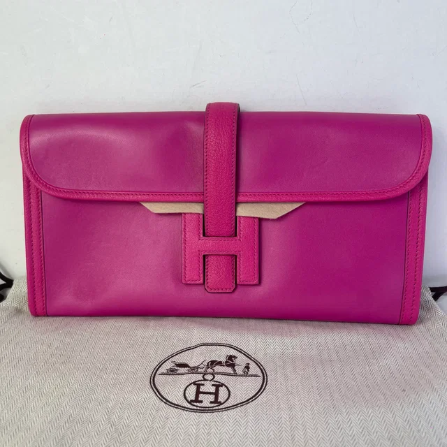 Hermès Jige Clutch 29 in Swift leather from Reowned